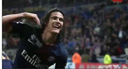 Edinson Cavani GOAL HD - Monaco 1-4 Paris SG 01.04.2017