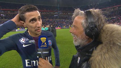 Finale Coupe de la Ligue - La réaction d'Angel Di Maria après Monaco/PSG