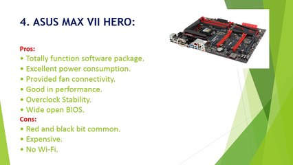 Best Gaming Motherboards 2017