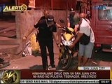 24 Oras: Hinihinalang drug den sa San Juan, ni-raid