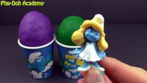 Eggs Cups - Slouchy Smurf, Gargamel, Smurf