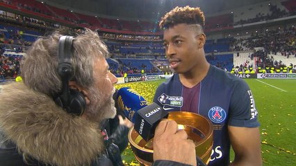 Finale Coupe de la Ligue - La réaction de Presnel Kimpembe après Monaco/PSG