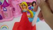 Play Doh Sparkle Disneys Dresses Ariel Elsa Belle RainbowLearnin465789