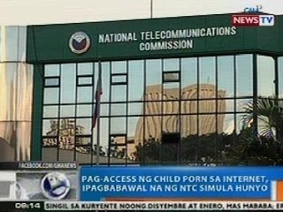 NTG: Pag-access ng child porn sa Internet, ipagbabawal na ng NTC simula Hunyo