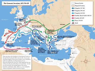 ALARICO Y LA EPOPEYA VISIGODA (Año 370) Pasajes de la historia (La rosa de los vientos)
