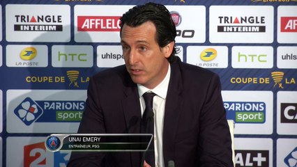 Finale CdL - Emery: "Nous avions besoin de gagner"