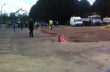 Les images terrifiantes du moment précis où l'explosion accidentelle se produit à Villepinte et fait plusieurs blessés