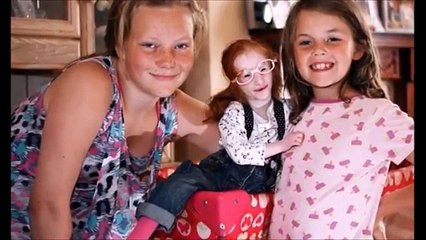 仰天ニュース【小人症】世界一小さい女の子！身長は68㎝の少女「シャーロット・ガーザイドちゃん」小学校に入学！！余命1年からの軌跡
