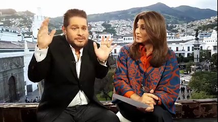 ¿Cómo se maneja el humor en tiempos políticos? Patricia Janiot conversa con el comediante ecuatoriano Francisco Pinoargotti