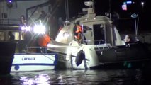 Yangın Çıkan Balıkçı Teknesini Sahil Güvenlik Kurtardı
