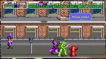 Teenage Mutant Ninja Turtles TMNT Arcade Game 1989 Retro Walkthrough Stage 2