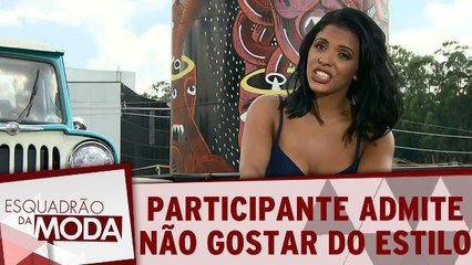 Participante faz a sincera e diz que não gostou do resultado