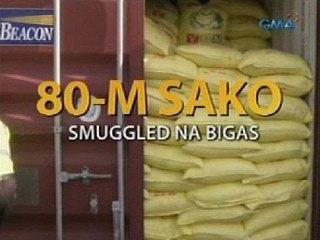 Ilang mambabatas, taga-Customs at Malacañang, kabilang daw sa mga nakinabang sa rice smuggling