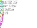 NMicro 64Go 64 Go 64GB 64G Clé USB 30 DRIVE Disque bleu Blue Métal Metal boîtier USB 20