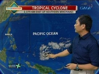 GMA weather update as of 6:43pm (April 4, 2014)