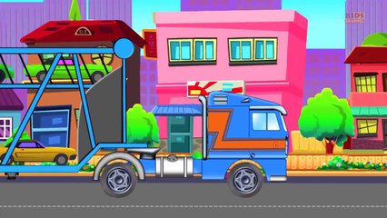 Cars and Trucks Compilation | Cars And Heavy Vehicles | kids videos | learn street vehicles