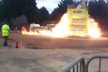 Launch Fireworks Gone Wrong