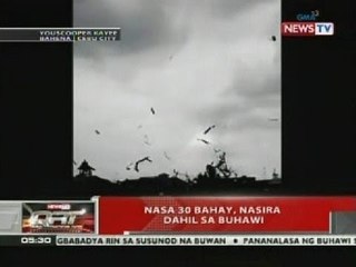 Video herunterladen: QRT: Nasa 30 bahay, nasira dahil sa buhawi