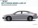 2017 Honda Model Line Up