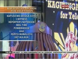 Walong programa ng GMA Network, kinilala sa kagitingan awards for television