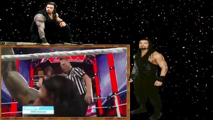 Roman Reigns vs Kane 2017 - Last Man Standing Match Full Match -