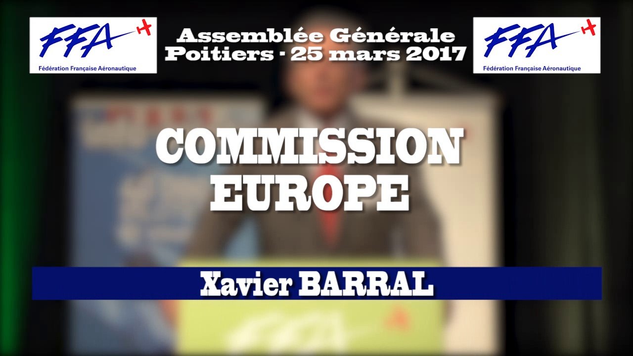 15 - FFA - AG2017 Poitiers - COMMISSION EUROPE