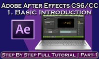 Adobe After Effects CC and CS6- Basic Introduction For Beginner(Hindi) | Part-1