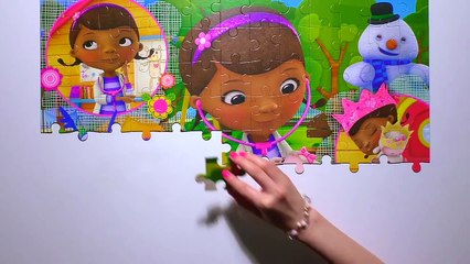 Learn Puzzles Disney Doc McStuffins Clementoni Playle Rompecabezas De Kids Toys-9lF_