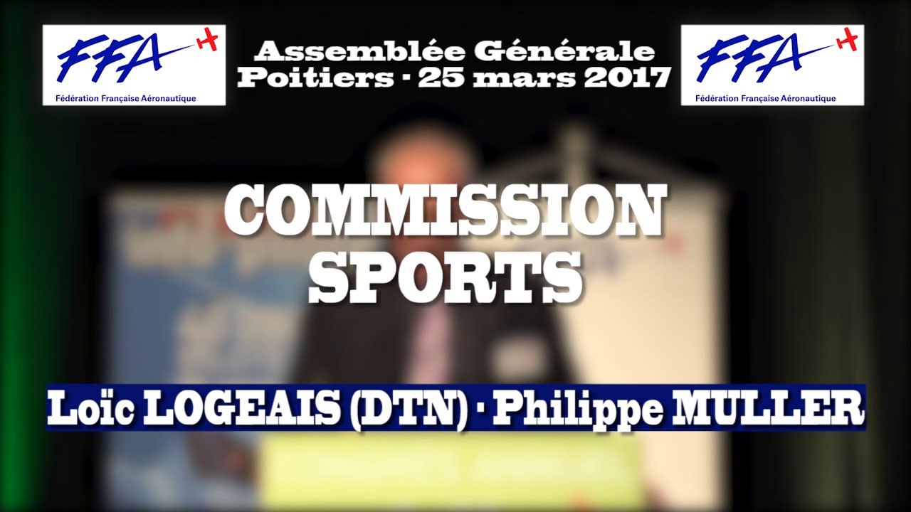 16 - FFA - AG2017 Poitiers - COMMISSION SPORTS