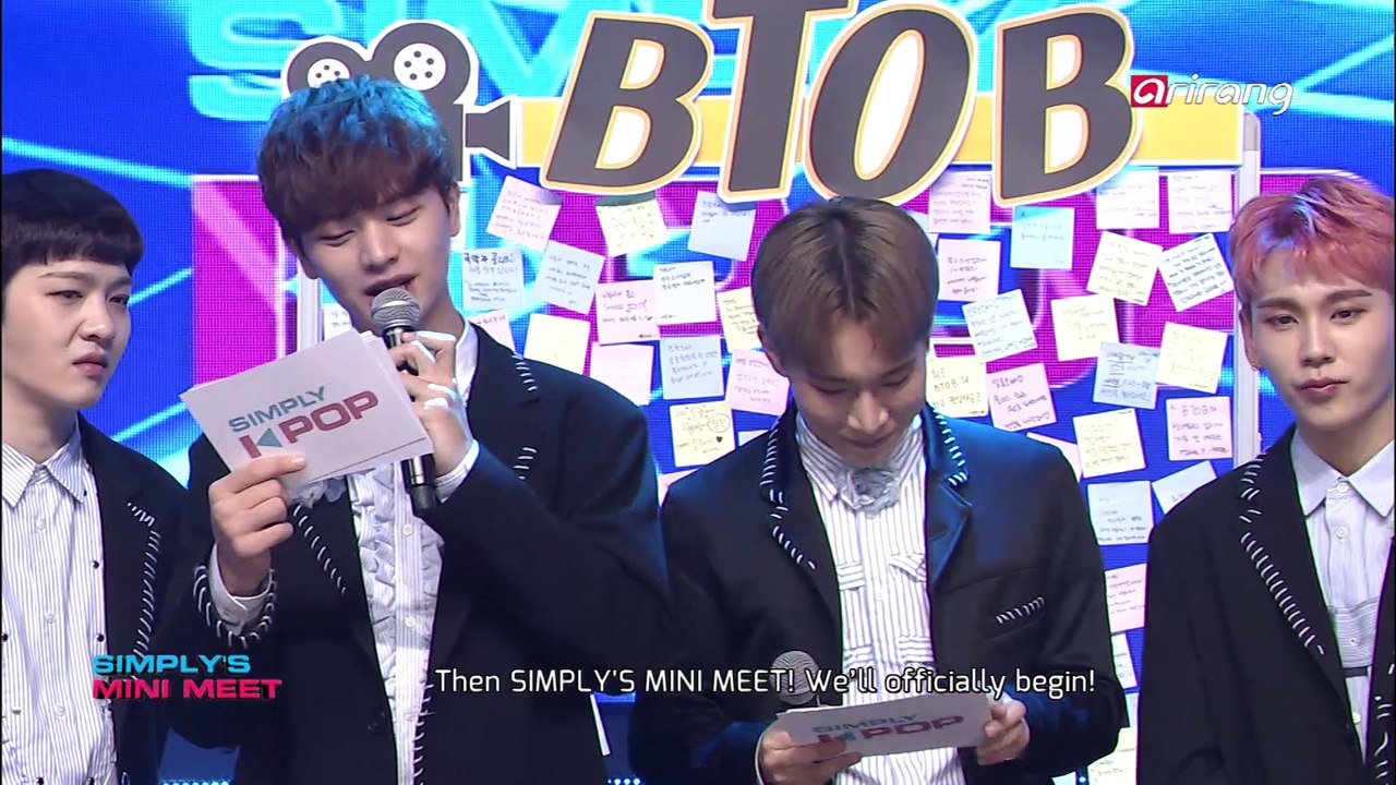 [Simply K-Pop] SIMPLY’S MINI MEET _ BTOB(비투비) _ Ep.258 _ 033117