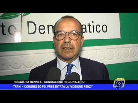 Trani | Congresso PD, presentata la Mozione Renzi