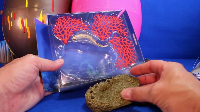 GIANT Surprise Shark Eggs with Toy Sharks, Sea Animals, Octopus Wildlife Toys by Schleich-dwcX9AaObbk