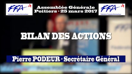 22 - FFA - AG2017 Poitiers - ATELIERS - BILAN DES ACTIONS