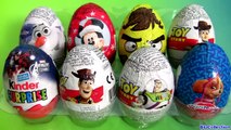 Surprise Eggs 4 Toy Story Kids Toys Kinder Surprise Avengers Assemble Paw Patrol Angry Birds-wMXFJjrofiE