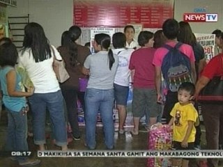 SONA: Mga pasaherong humahabol sa mga biyahe ng bus, dumami ngayong hapon
