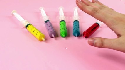 PlayDoh Butt Doctor Syringe Injection Learning colors with Finger Family Nursery Rhymes