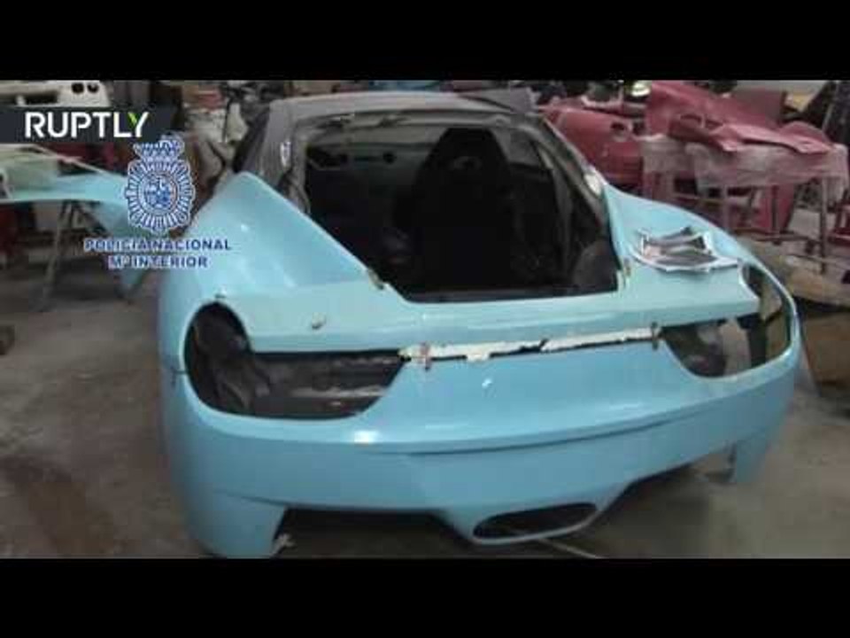 Spanish police bust counterfeit Ferraris & Lambos 'kitcars factory'