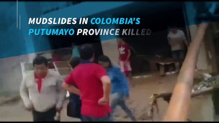 Colombia mudslide leaves more than 200 dead