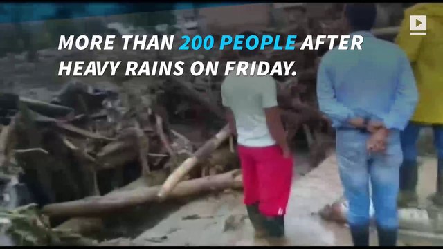 Colombia mudslide leaves more than 200 dead