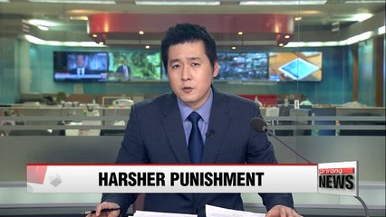 N. Korea raises sentence for "decadent acts" to 10 years' labor