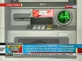 ATM sa loob ng ospital sa Cebu, kinabitan umano ng skimming device para manakawan ang mga empleyado
