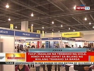 BT: DOLE: Mga naghahanap ng trabaho, maaaring mag-apply sa job fairs at online