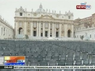 NTG: Tinatayang 300k, makakapasok sa St. Peter's Square para sa canonization