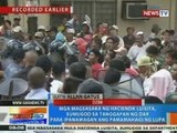 NTG: Mga magasasaka ng Hacienda Luisita, sumugod sa tangaapan ng DAR sa Q.C.