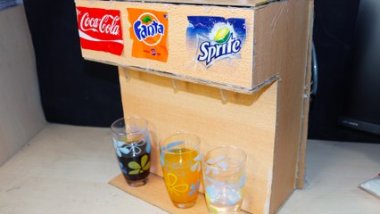 Download Video: DIY CoCa Cola Soda Fountain Machine - Coca Cola, Fanta, Sprite 3 in 1 Dispenser