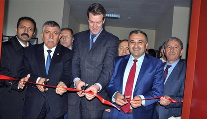 YENİ TARIM BİNASININ TEMEL ATMA TÖRENİNDE DEVELİLER TEK YÜREK OLDU