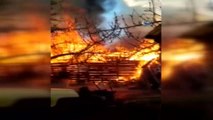 Kereste Atölyesinde Çıkan Yangın 4 Saatte Söndürülebildi