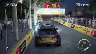 WRC 6 PS4 1080p HD Rally de Catalunya Etapa Barcelona in the night