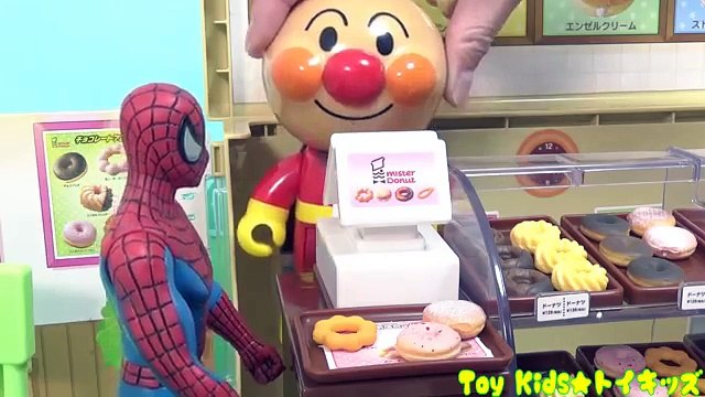 アンパンマン アニメおもちゃ マクドナルドの店員ごっこ！❤アイスクリーム屋さんごっこ まとめ Toy Kids トイキッズ animation anpanman