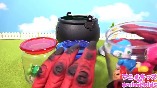 アンパンマン アニメ おもちゃ ばいきんまん 鬼にお買い物頼んだよ❤ スライム animekids アニメキッズ animation Anpanman Toy Slime